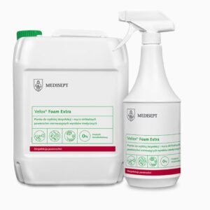 Піна Velox Foam Extra 5 л для швидкої дезінфекції та очищення делікатних поверхонь